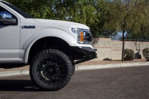 Ford F-150 Bumper - Front - Addictive Desert Designs - Stealth Fighter - Hammer Black with Satin Black panels - 2018